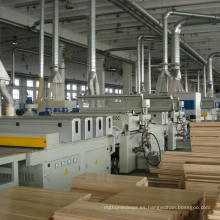 Línea de máquinas de piso de madera de ingeniería fabricada en China